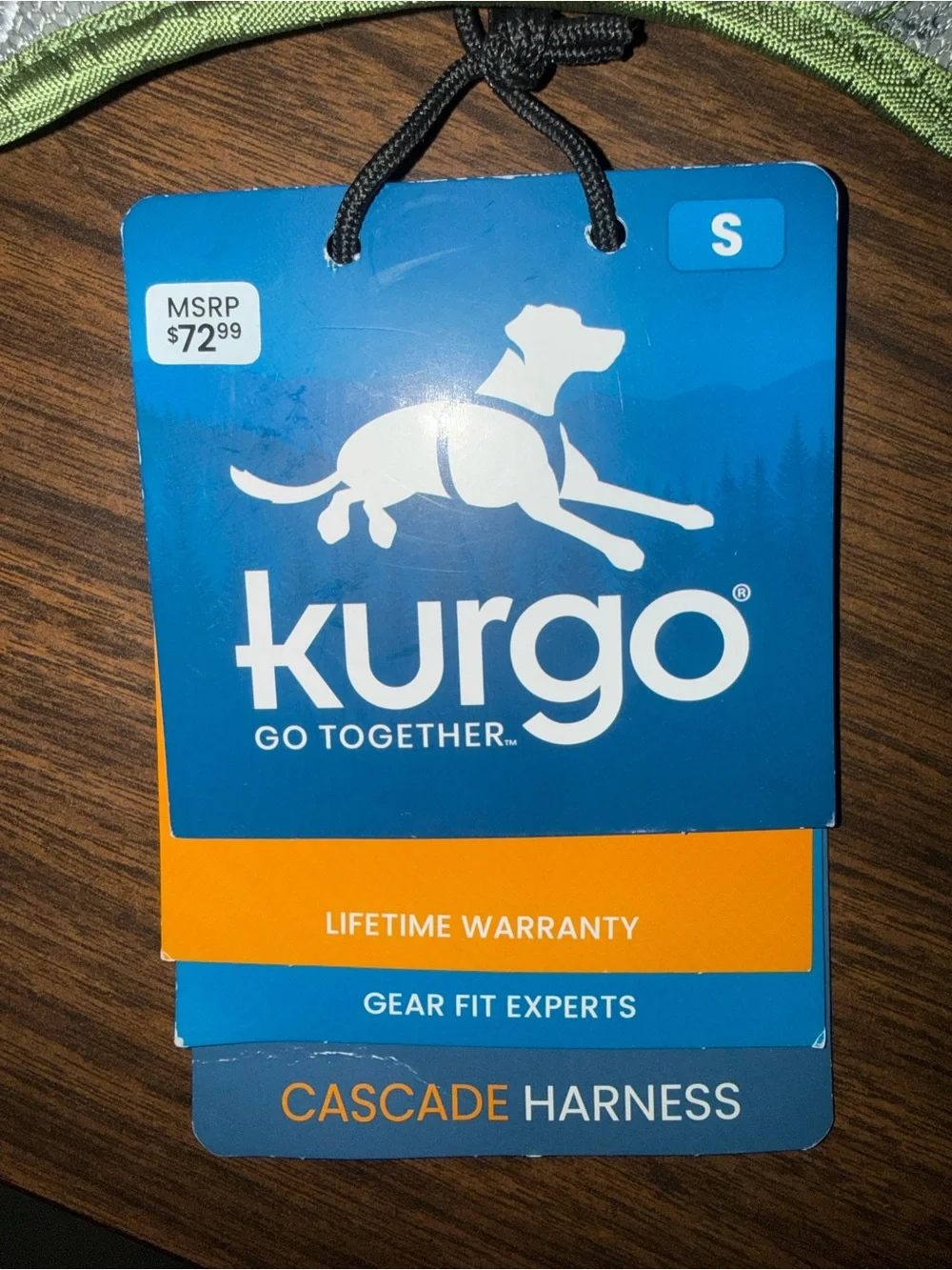 Kurgo Cascade Dog Harness/Backpack Size Small